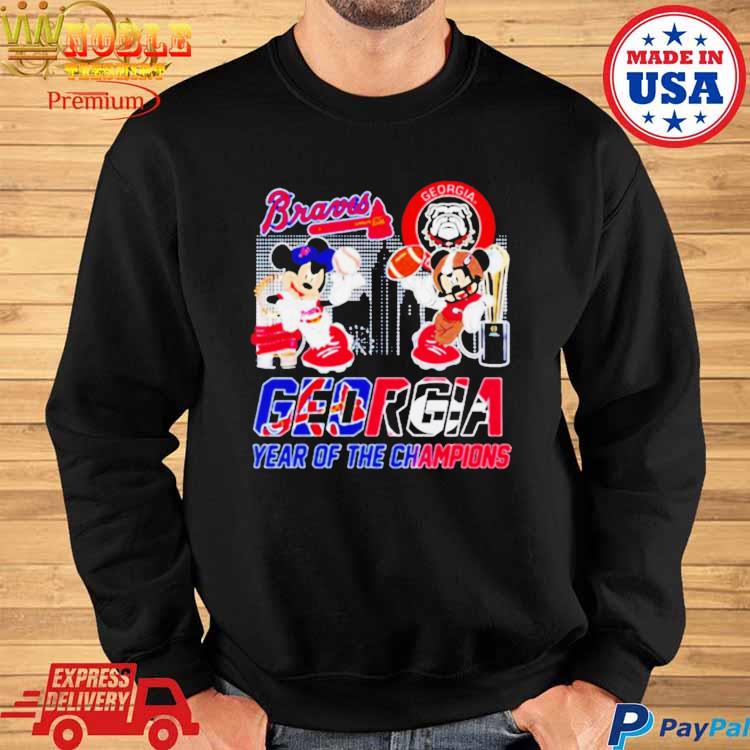 Official state Of Champions Atlanta Braves Georgia Bulldogs shirt, hoodie,  sweater, long sleeve and tank top