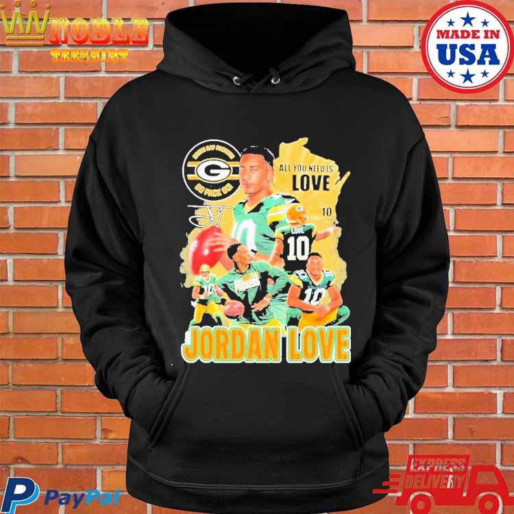 All You Need Is Love Packers T-Shirt or Hoodie - Graphic Tee or Hoodie