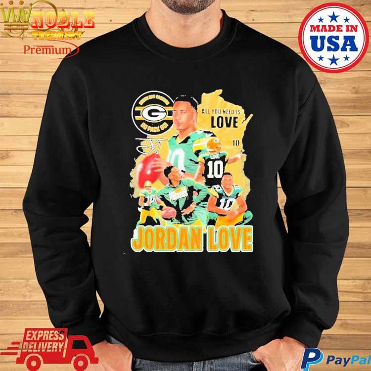 All You Need Is Love Packers T-Shirt or Hoodie - Graphic Tee or Hoodie