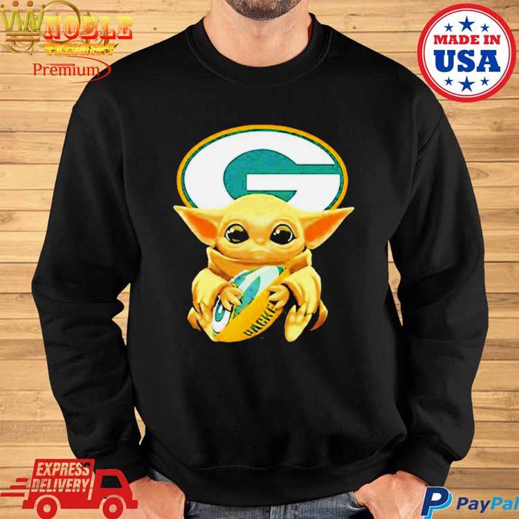 Mens Packers Sweater New Baby Yoda Green Bay Gifts For Him