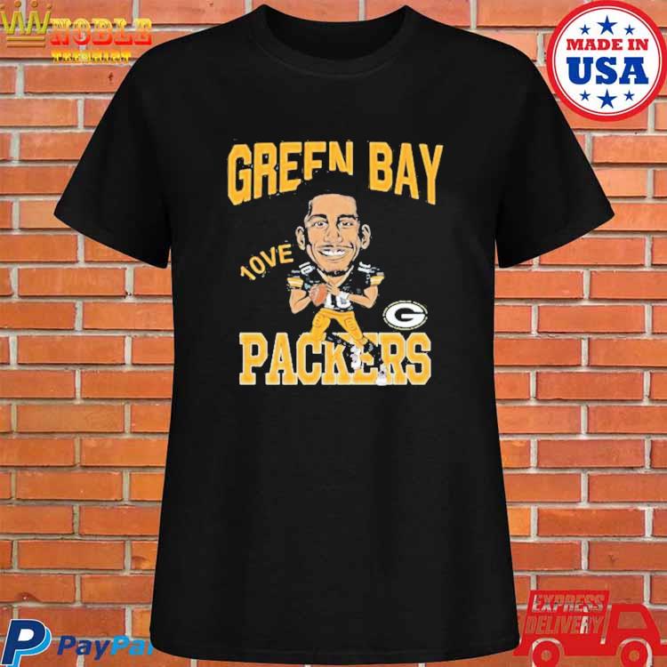 Logo Heart Design Shirt, Gift Packers, Let's Go Packers, Expressing Green  Bay Packers Love in 2023