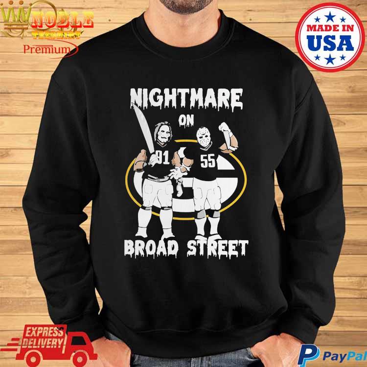 Green Bay Packers Nightmare On Broad Street T-Shirt