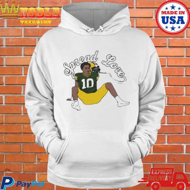 Official Green bay spread love T-shirt, hoodie, tank top, sweater and long  sleeve t-shirt