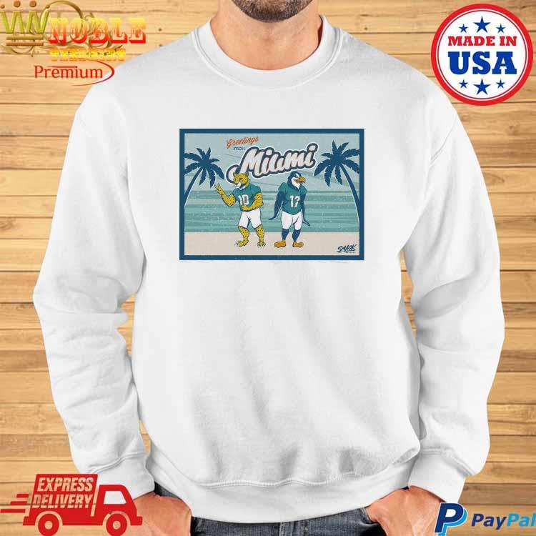 The cheetah and the Penguin Miami Dolphins shirt, hoodie, sweater, long  sleeve and tank top