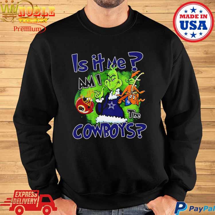 cowboys grinch sweater