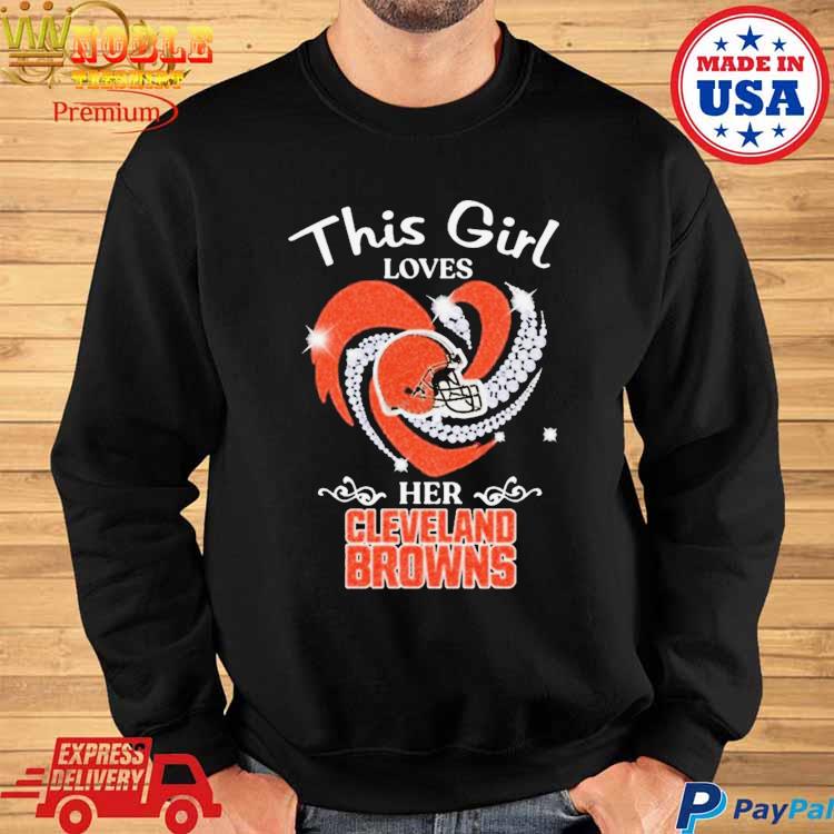 New This Girl Loves Her Buffalo Bills Heart Diamond 2023 Shirt