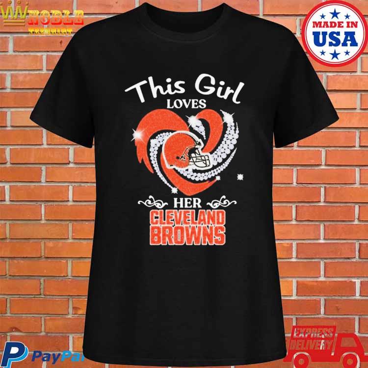 Cleveland Browns And Ohio State Buckeyes Its In My Heart Shirt Sweatshirt, Tank  Top, Ladies Tee