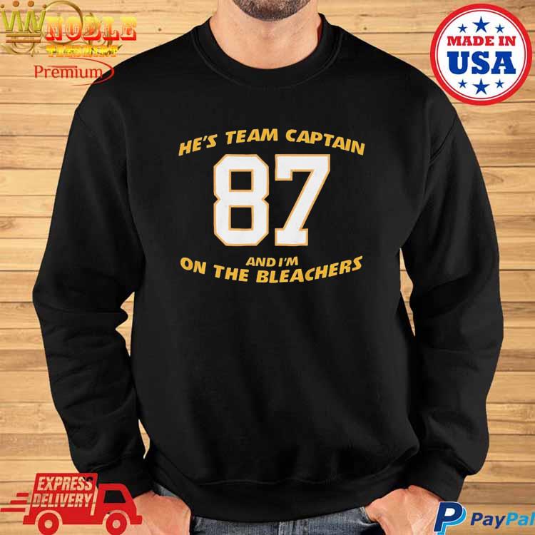 Official he's Team Captain And I'm On The Bleachers Shirt, hoodie, sweater,  long sleeve and tank top