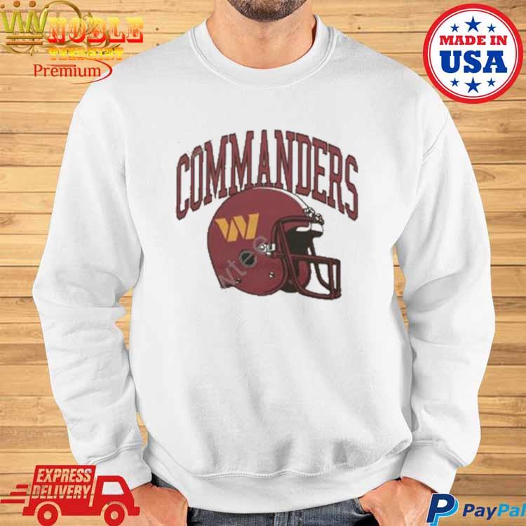 Official Homage apparel shop Washington commanders helmet T-shirt, hoodie,  tank top, sweater and long sleeve t-shirt
