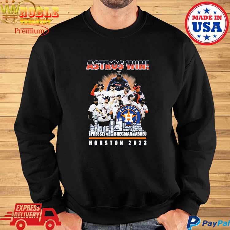 Official houston Astros Win Players City Skyline Houston 2023 Shirt,  hoodie, sweater, long sleeve and tank top