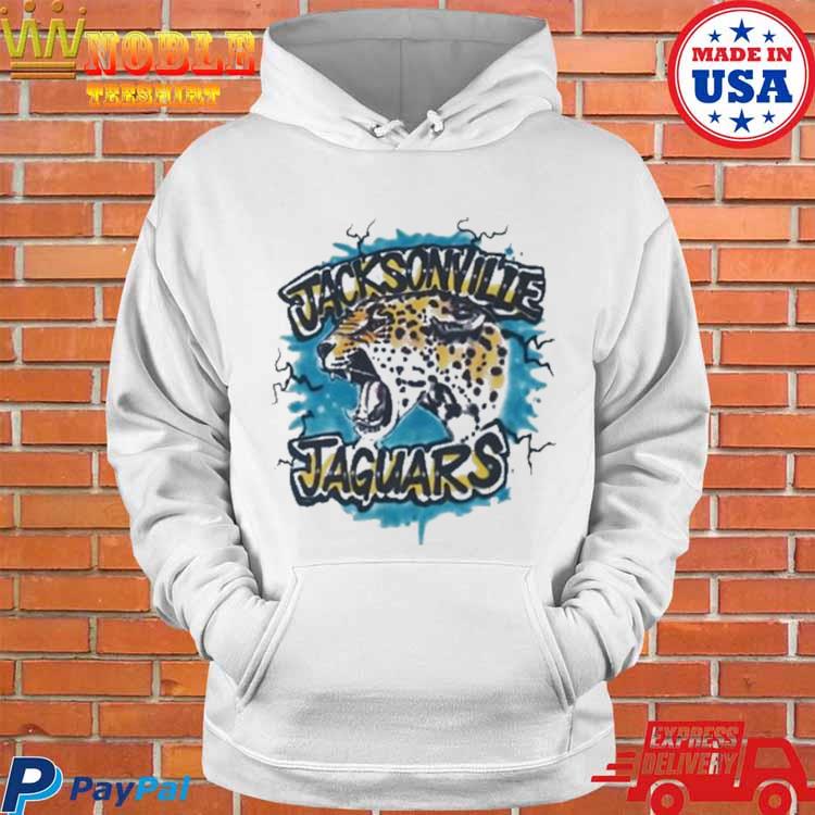 Jacksonville Jaguars Lafavre White Airbrushed 2023 Hoodie