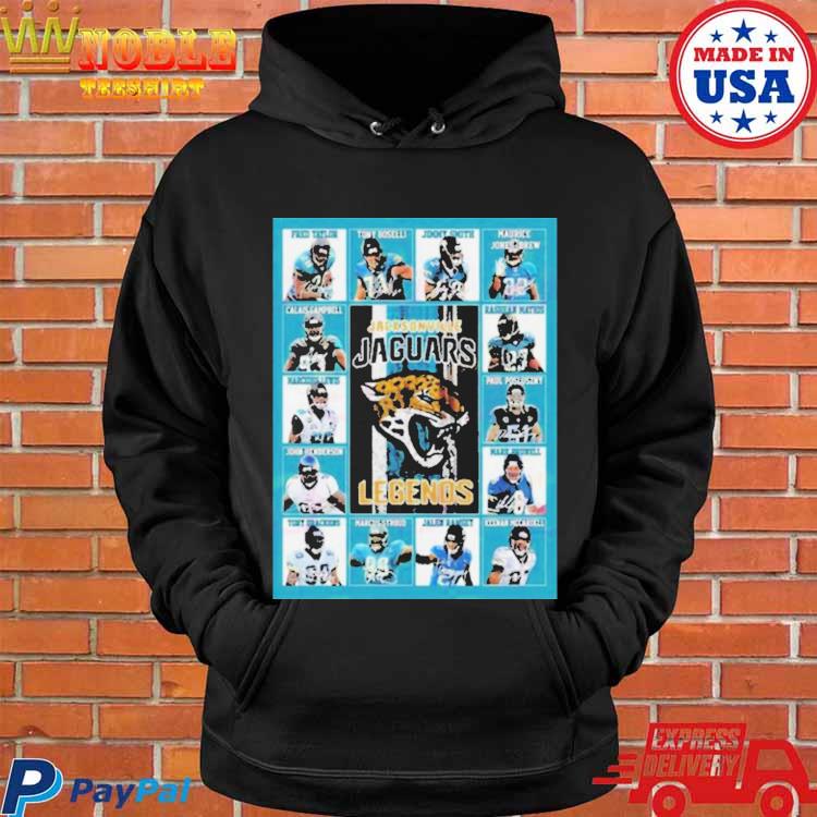 Official Jacksonville jaguars legends players 2023 signatures T