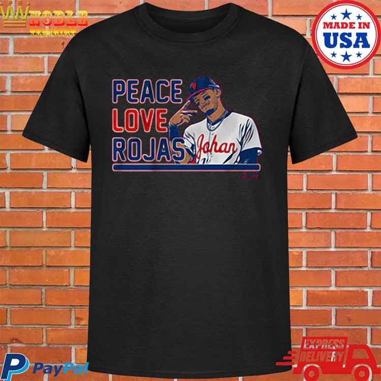 Original johan Rojas Peace Love Rojas Shirt, hoodie, sweater, long