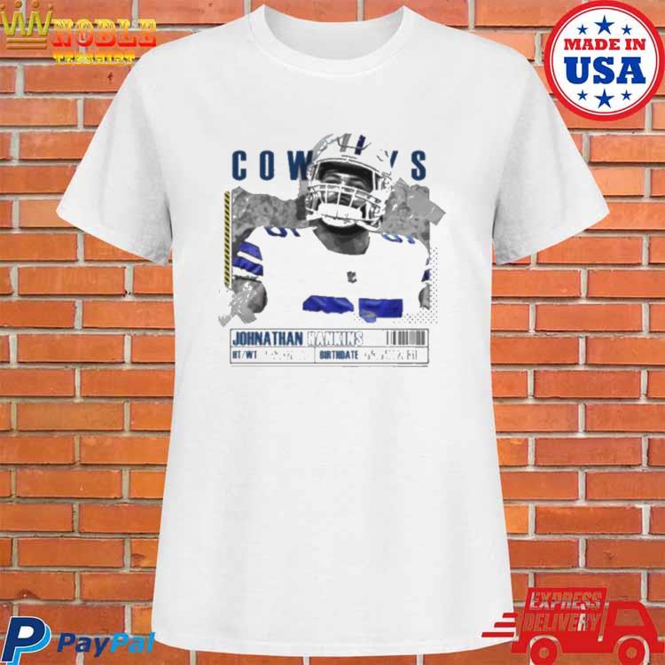 Official Johnathan hankins Football paper poster Dallas Cowboys T-shirt,  hoodie, tank top, sweater and long sleeve t-shirt