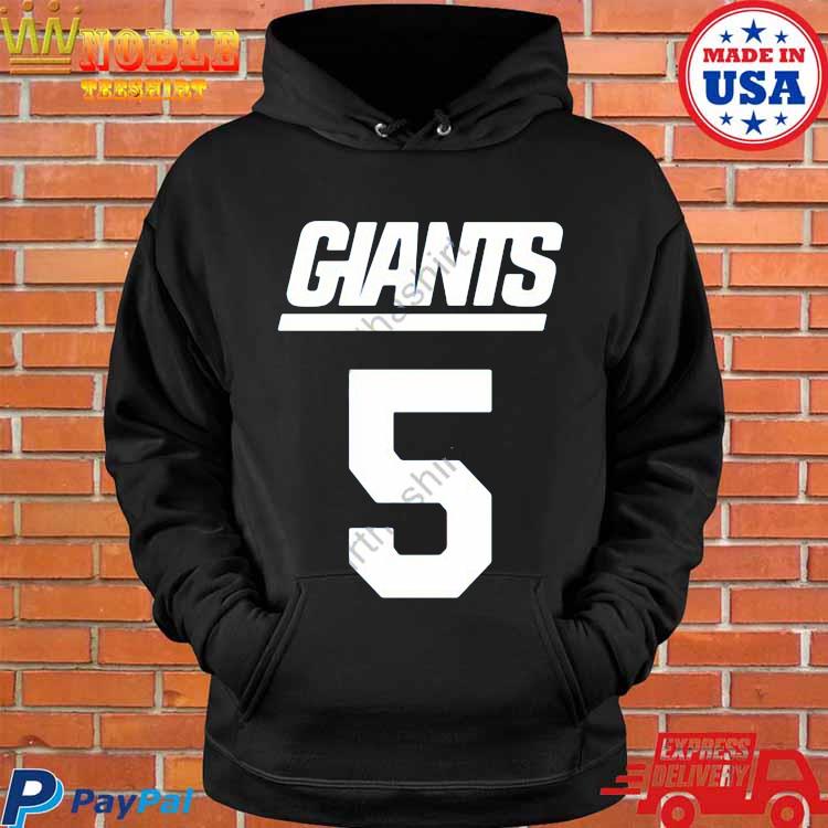 Official New York Giants 5 Shirt, hoodie, sweater, long sleeve and tank top