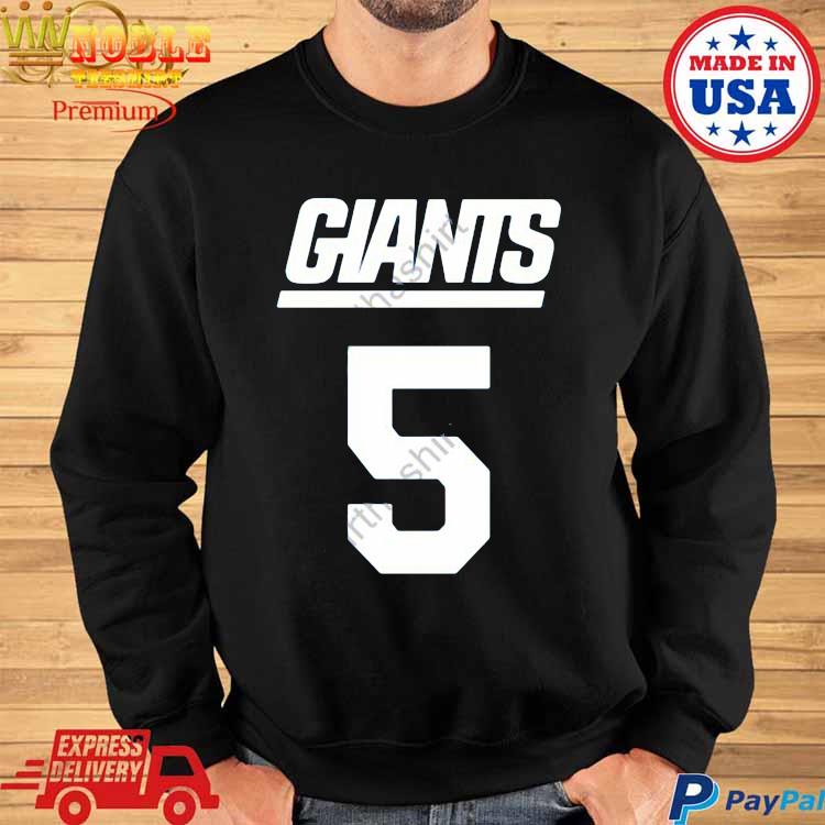 New York Giants One Two Long Sleeve T-Shirt - Royal