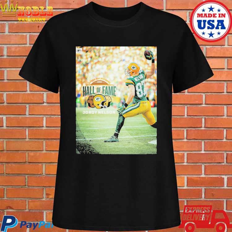 Official Jordy nelson Green Bay Packers hall of famer 2023 go pack go T- shirt, hoodie, tank top, sweater and long sleeve t-shirt