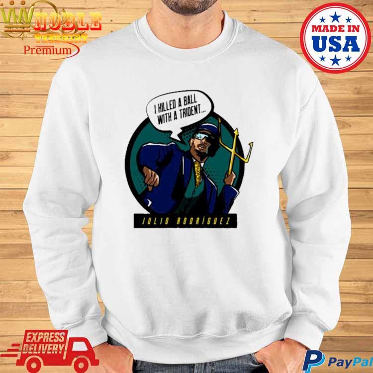 Official Julio Rodriguez Trident Shirt, hoodie, sweater, long sleeve and  tank top