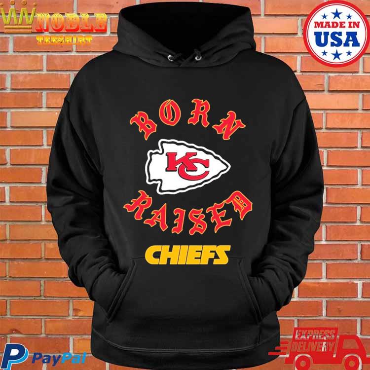 Official Kansas city Chiefs born x raised T-shirt, hoodie, tank