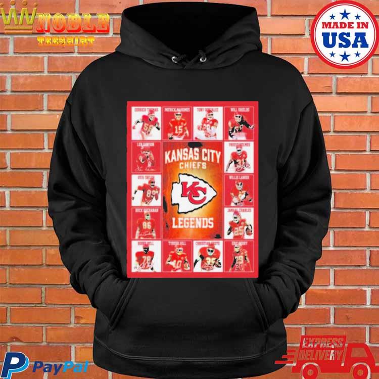 Kansas City Chiefs Legends Unisex T-Shirt, hoodie, sweater, long