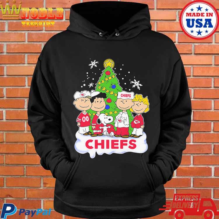 Official Kansas city Chiefs Snoopy Peanuts Christmas T-shirt, hoodie, tank  top, sweater and long sleeve t-shirt