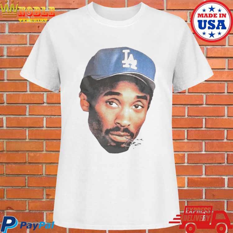 Official Kobe Bryant los angeles Dodgers hat signature T-shirt