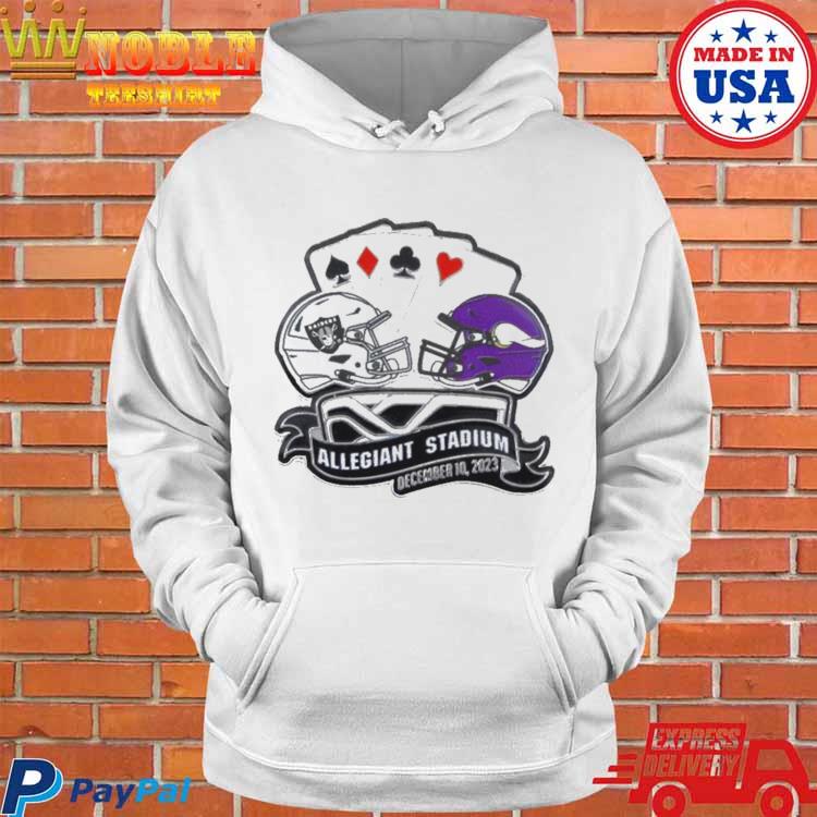 Las Vegas Raiders Vs Minnesota Vikings Allegiant Stadium December 10, 2023  shirt, hoodie, sweater, long sleeve and tank top