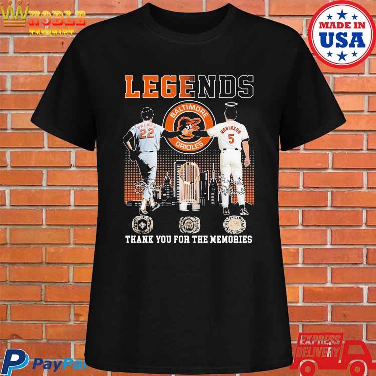 Legends Baltimore Orioles Palmer And Robinson Thank You For The