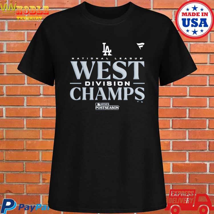 Official Los Angeles Dodgers 2023 NL West Division Champions Locker Room T- Shirt, hoodie, sweater, long sleeve and tank top