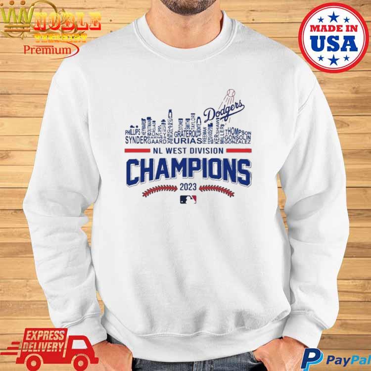 Welcome Los Angeles Dodgers Champions 2023 Nl West Championship T-shirt,Sweater,  Hoodie, And Long Sleeved, Ladies, Tank Top