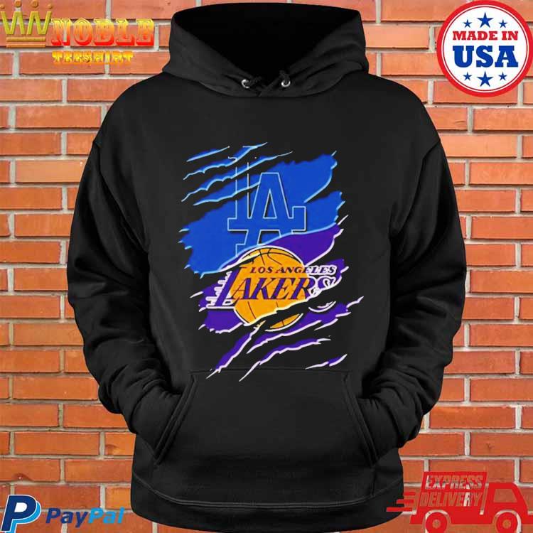 Official Los angeles Dodgers and los angeles Lakers 2023 T-shirt, hoodie,  tank top, sweater and long sleeve t-shirt