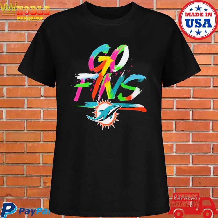 Go Fins Logo Miami Dolphins T-shirt, hoodie, sweater, long sleeve