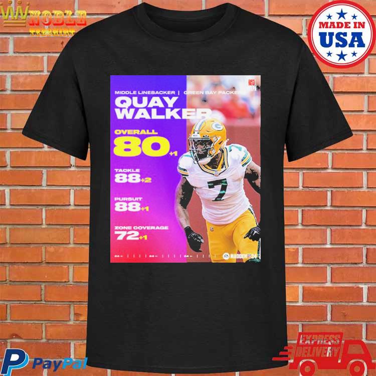 Official Middle linebacker Green Bay Packers quay walker overall