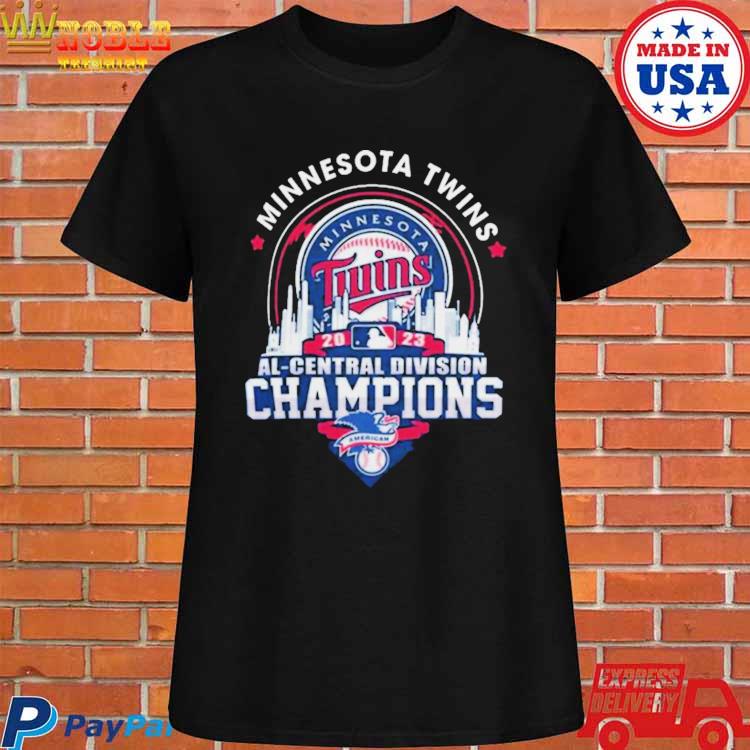 Skyline city 2023 AL Central Division Champions Minnesota Twins shirt -  Limotees