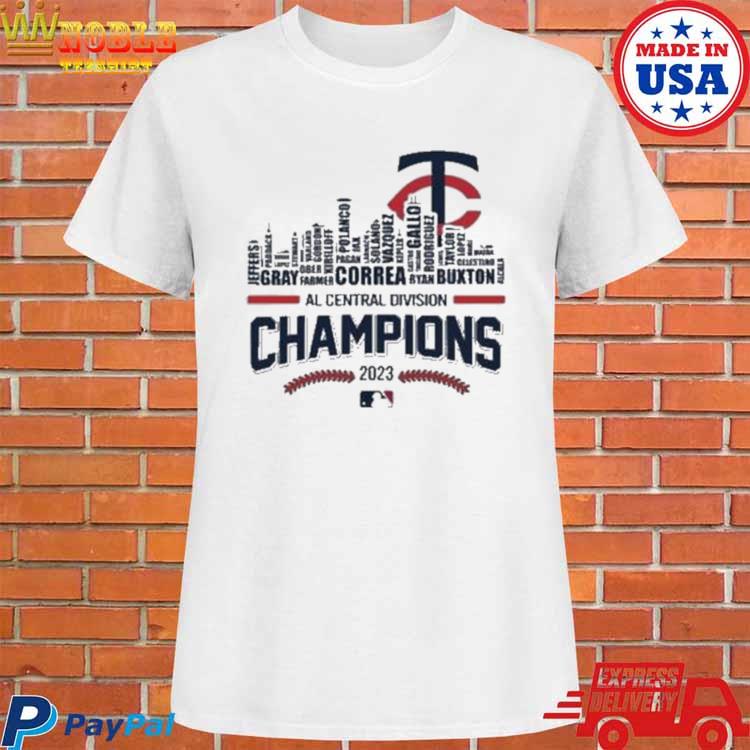 City Skyline 2023 AL Central Division Champions Minnesota Twins