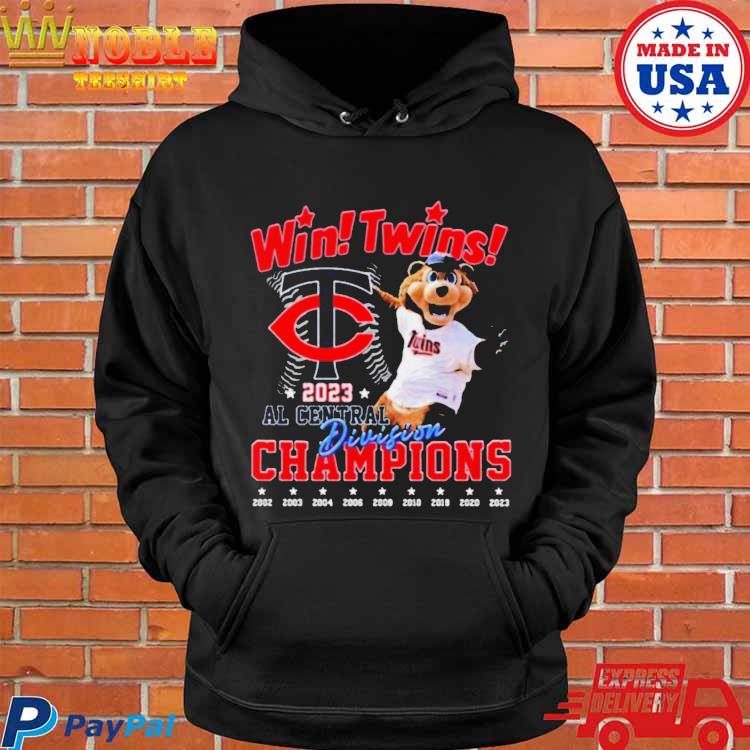 Win Minnesota Twins Al Central Division Champions shirt, hoodie, sweater,  long sleeve and tank top