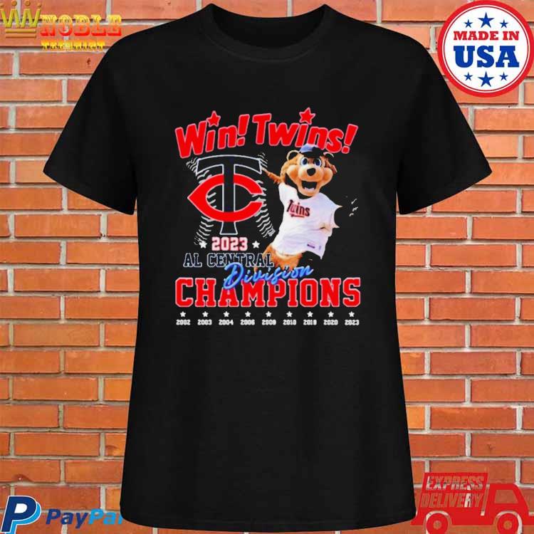 Twins 2023 Al Central Division Champions Minnesota Twins Shirt, hoodie,  sweater, long sleeve and tank top