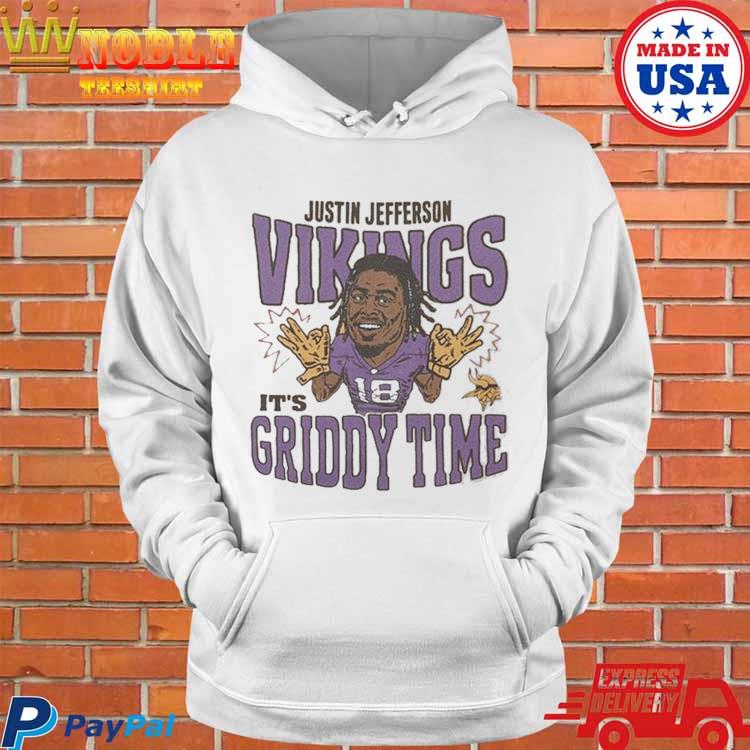 Minnesota Vikings Justin Jefferson Griddy Time Shirt, hoodie, sweater and  long sleeve