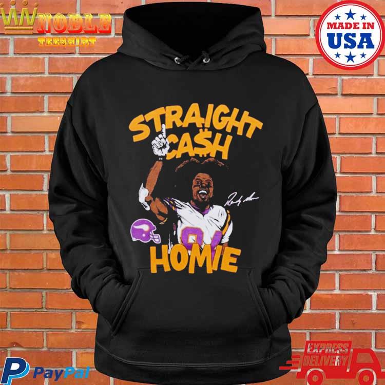 Official Minnesota vikings randy moss straight cash homie signature 2023 T- shirt, hoodie, tank top, sweater and long sleeve t-shirt