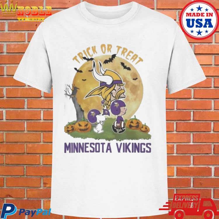 Snoopy Trick Or Treat Halloween Minnesota Vikings 2023 T-shirt, hoodie,  sweater, long sleeve and tank top