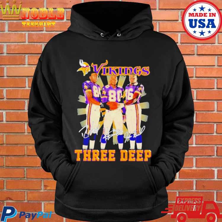 Three Deep Minnesota Vikings T-Shirt