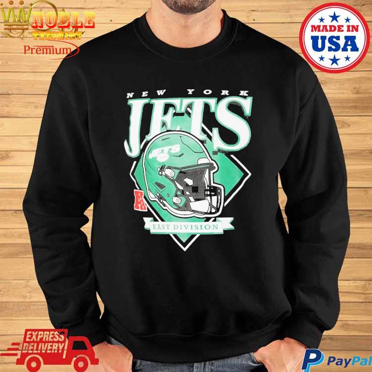 New York Jets Helmet Retro Hoodie