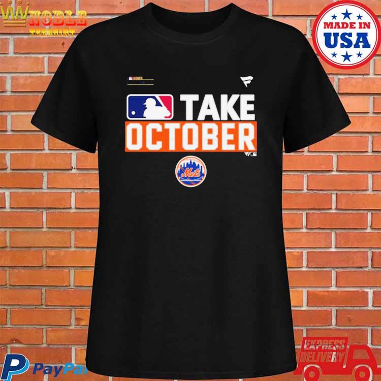 Official New york mets take october 2023 postseason T-shirt