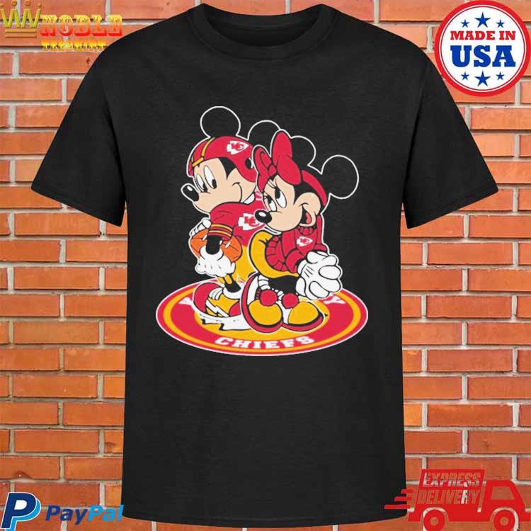 Kansas City Chiefs Mickey Mouse shirt size small