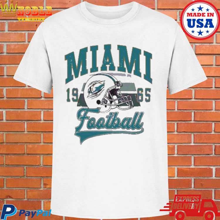 Miami Dolphins Shirt Vintage Miami Dolphins T Shirt Retro Dolphins Logo  Graphic Tee Apron