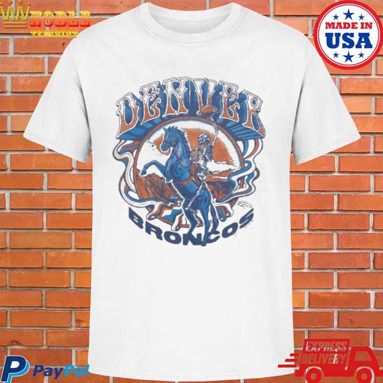 Team Denver Broncos X Grateful Dead Logo Band Shirt – Hostonbook