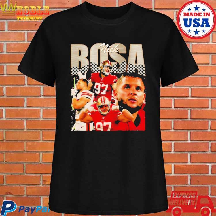 Official Nick bosa san francisco 49ers vintage 2023 T-shirt, hoodie, tank  top, sweater and long sleeve t-shirt