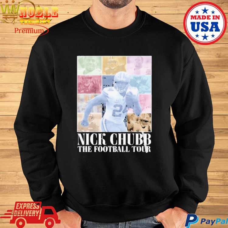 nick chubb t shirt