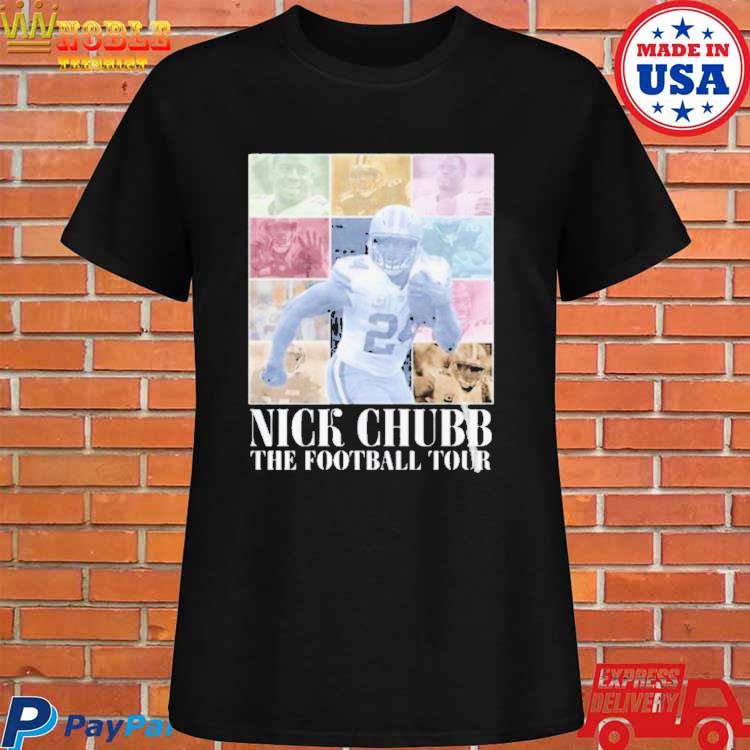 Official Nick chubb the Football tour T-shirt, hoodie, tank top, sweater  and long sleeve t-shirt