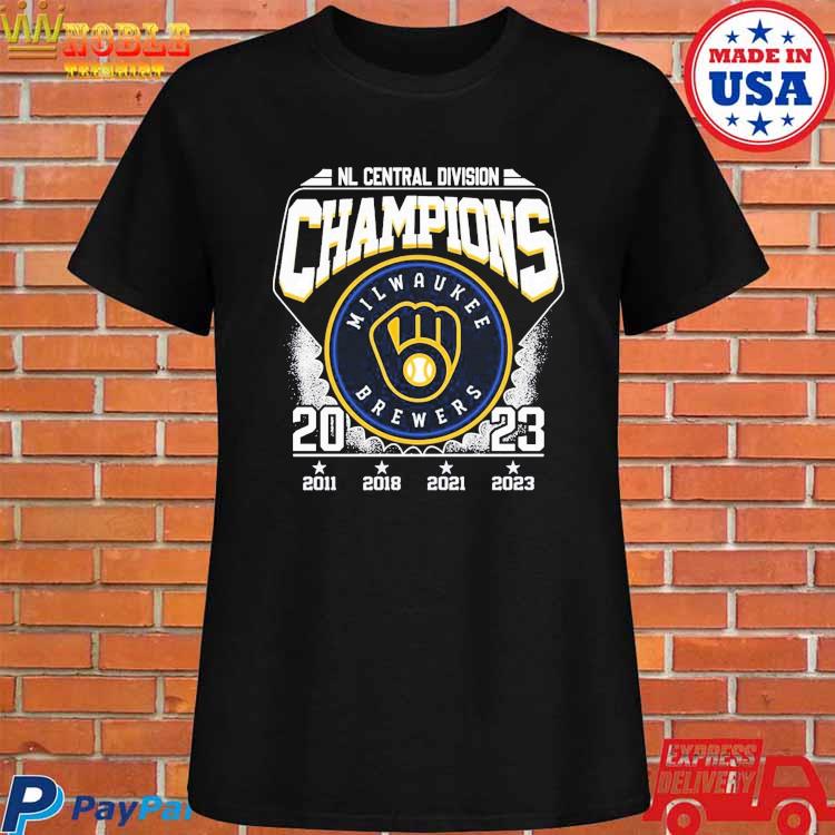 Milwaukee Brewers Are NL Central Division Champions 2023 Home Decor Poster  Shirt, hoodie, sweater and long sleeve